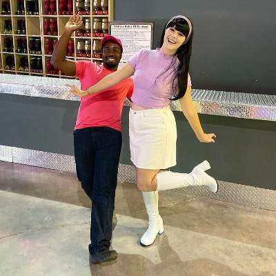 Ada-Nicole Sanger and her boyfriend